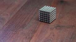 Magnetic desk toy
