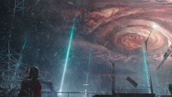 Still from the movie "The Wandering Earth"