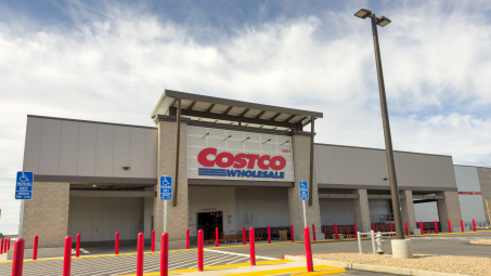Exterior of Costco warehouse