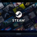 Steam logo on a laptop
